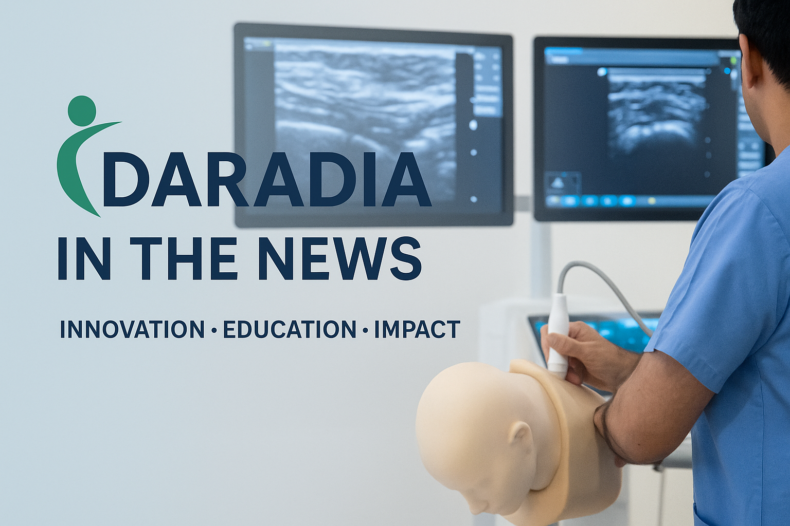 Daradia in the News Banner - MSK Ultrasound Innovation
