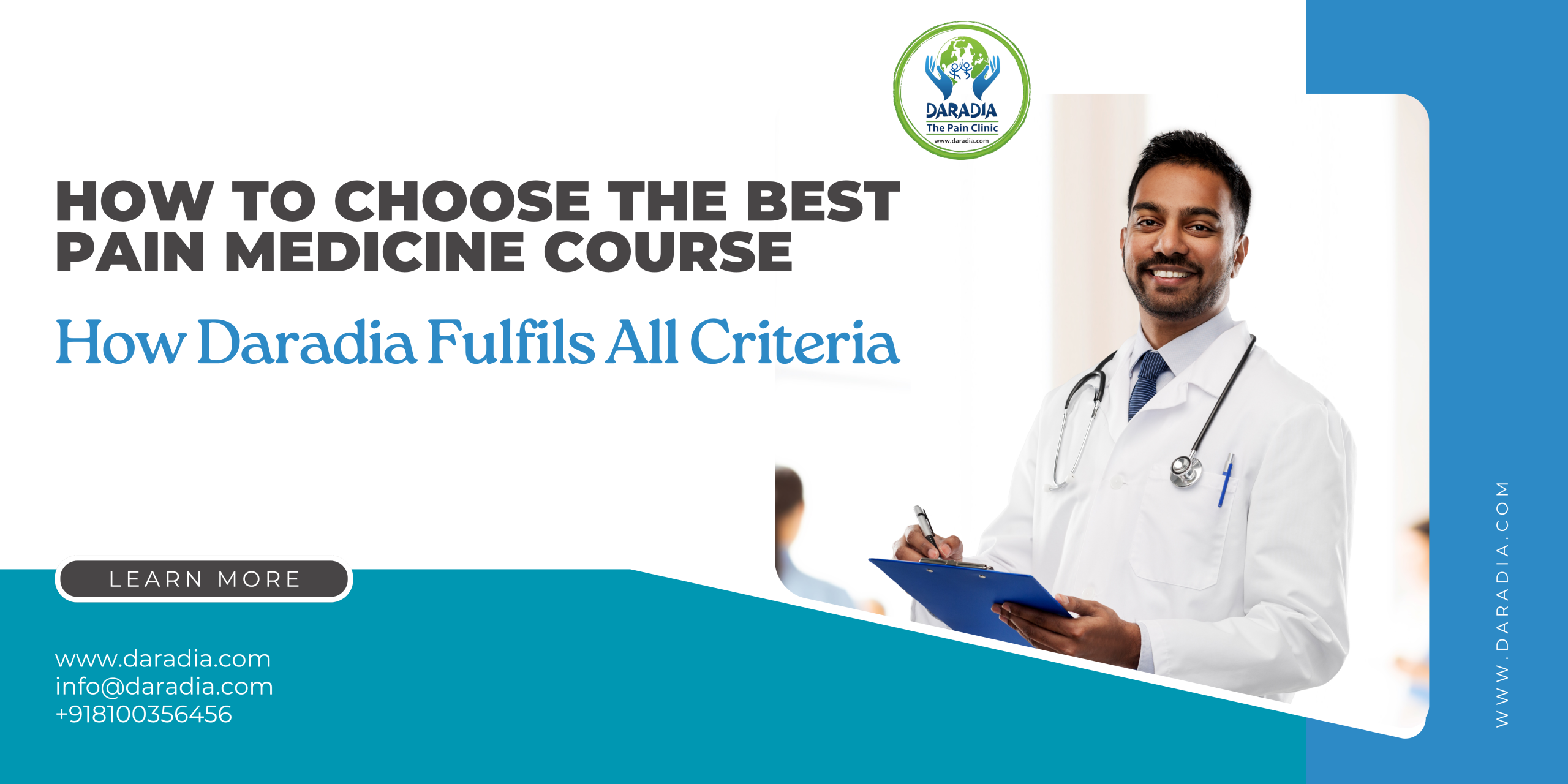 best pain medicine course