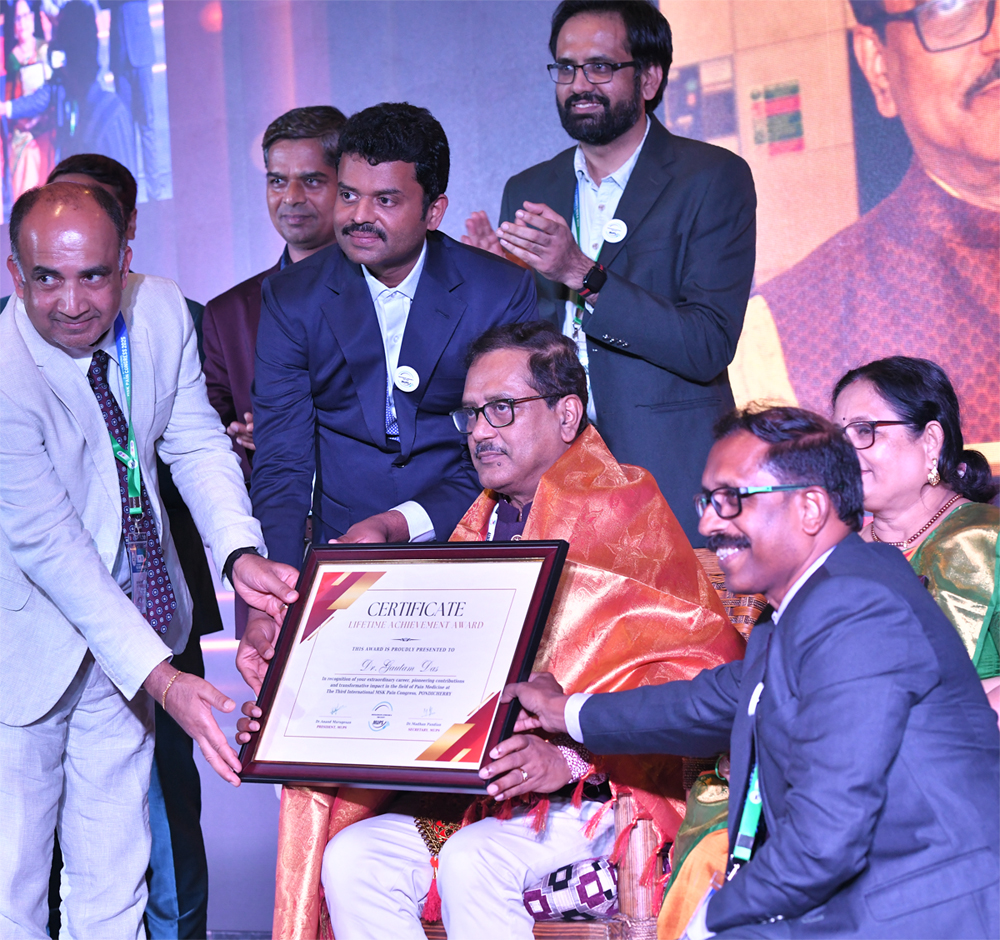 Lifetime Achievement Award by the Musculoskeletal Ultrasound and Pain Society
